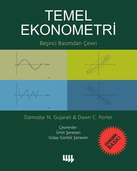 Temel Ekonometri (Ekonomik Baskı) - Damodar Gujarati, Dawn C. Porter kitap kapağı