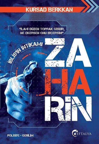 Zaharin - İblisin İntikamı - Kursad Berkkan kitap kapağı