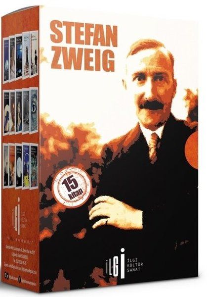 Stefan Zweig Set (15 Kitap) Kutulu - Stefan Zweig kitap kapağı