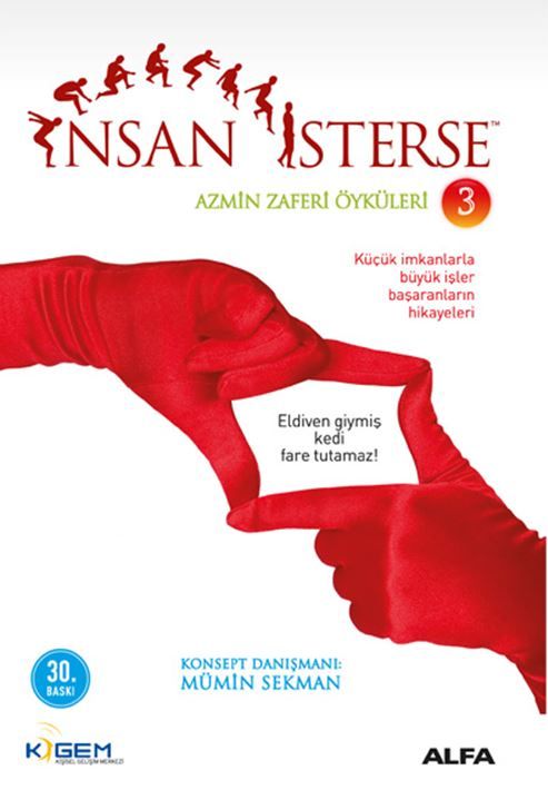 İnsan İsterse - Azmin Zaferi Öyküleri 3 - Mümin Sekman kitap kapağı