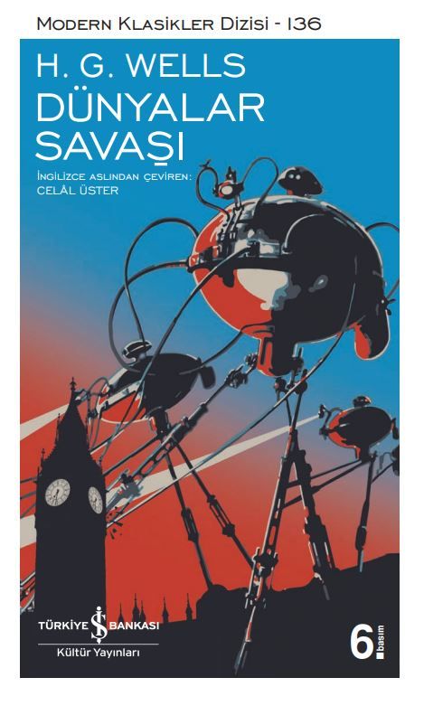 Dünyalar Savaşı - H. G. Wells kitap kapağı