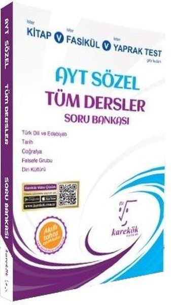 AYT Sözel Tüm Dersler Soru Bankası - Hülya Aydemir kitap kapağı