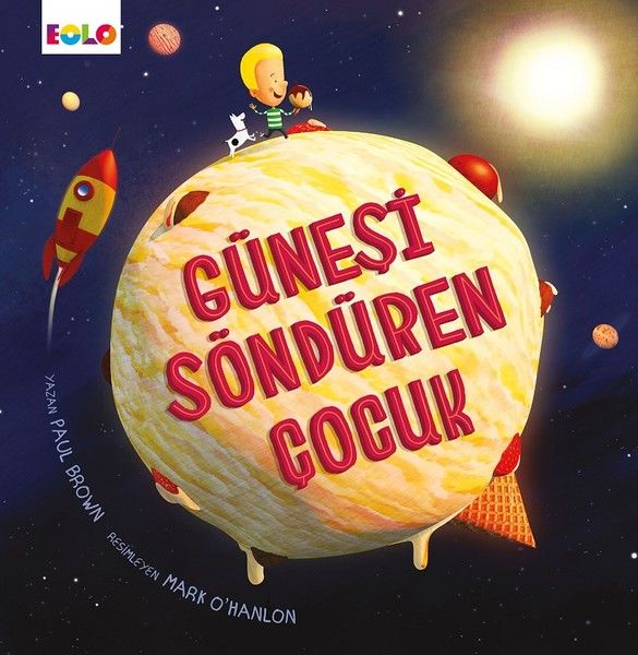 Güneşi Söndüren Çocuk - Paul Brown kitap kapağı