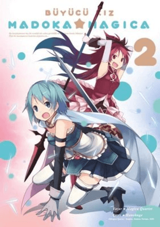 Büyücü Kız Madoka Magica Cilt 2 - Magica Quartet kitap kapağı