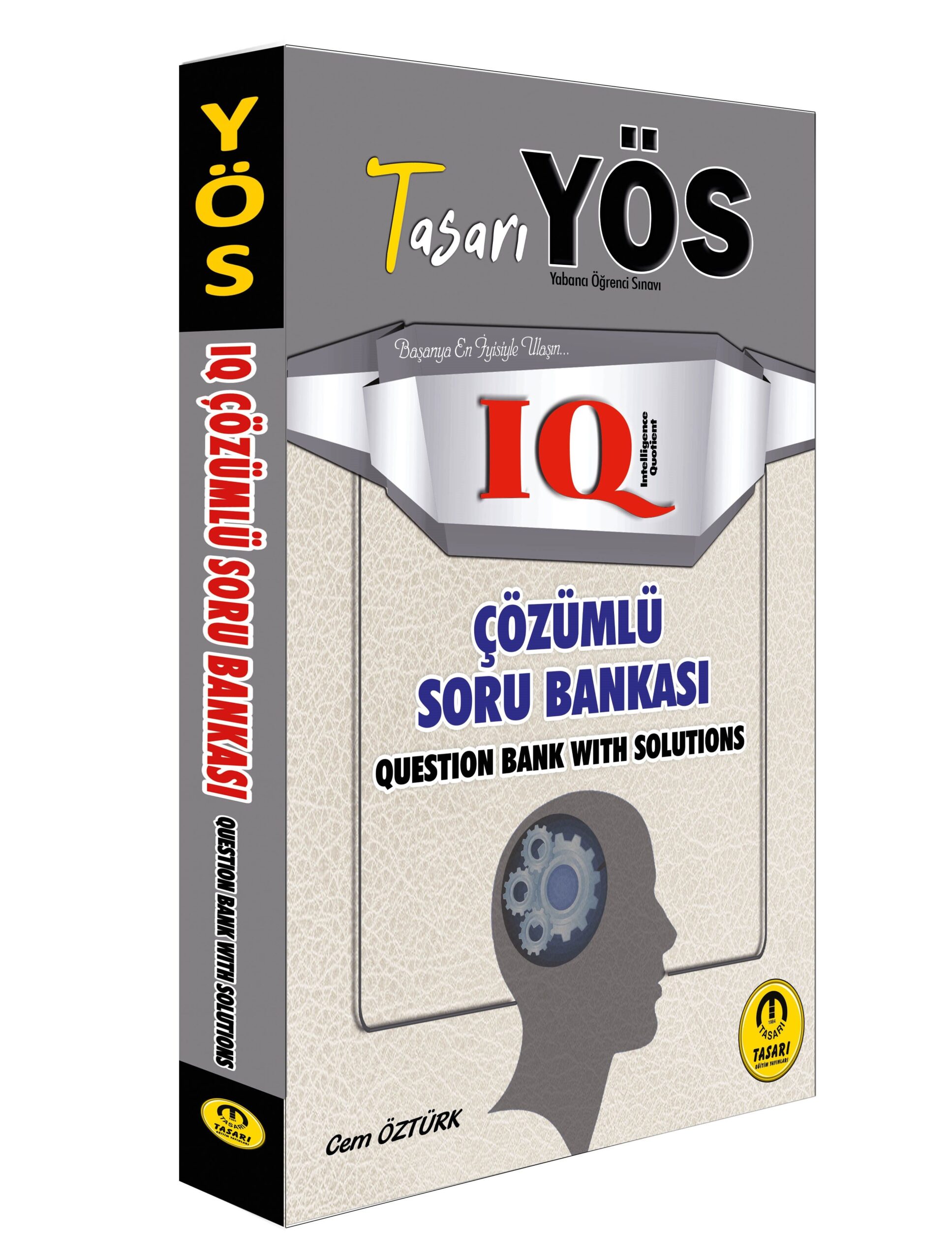 YÖS IQ Çözümlü Soru Bankası - Cem Öztürk kitap kapağı