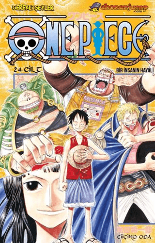 One Piece 24. Cilt - Eiiçiro Oda kitap kapağı