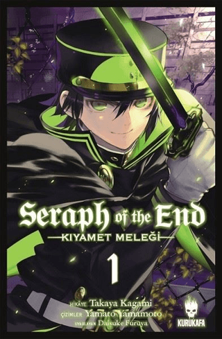 Seraph of the End - Kıyamet Meleği 1 - Takaya Kagami kitap kapağı