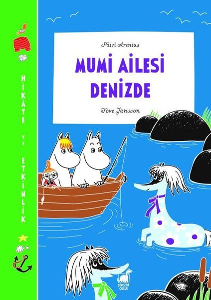 Mumi Ailesi Denizde - Paivi Arenius kitap kapağı