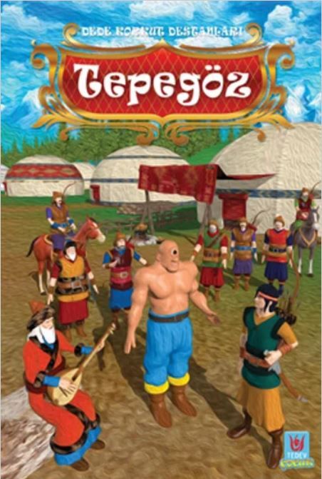 Tepegöz - Dede Korkut Destanları - Yücel Kaya kitap kapağı