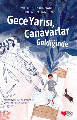 Gece Yarısı, Canavarlar Geldiğinde - Bouwien Jansen, Victor Spoormaker kitap kapağı