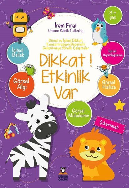 Dikkat! Etkinlik Var (3+ Yaş) - İrem Fırat kitap kapağı
