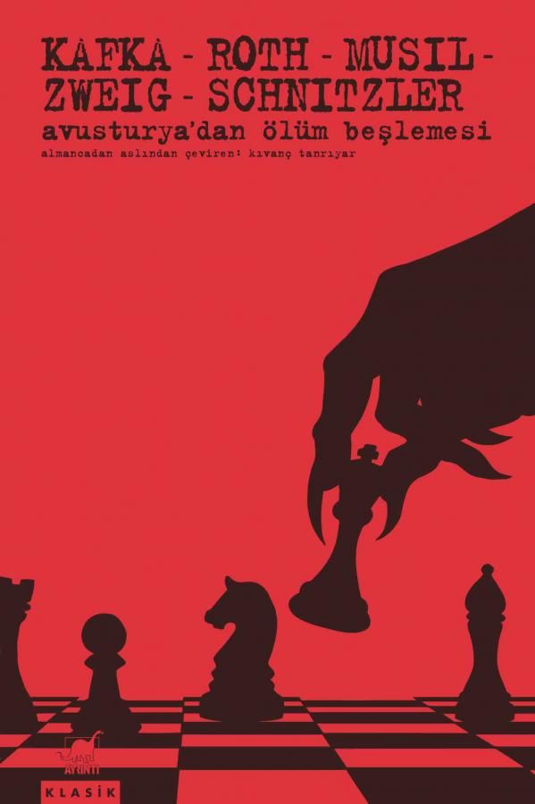 Avusturya'dan Ölüm Beşlemesi - Arthur Schnitzler, Robert Musil, Joseph Roth, Stefan Zweig, Franz Kafka kitap kapağı