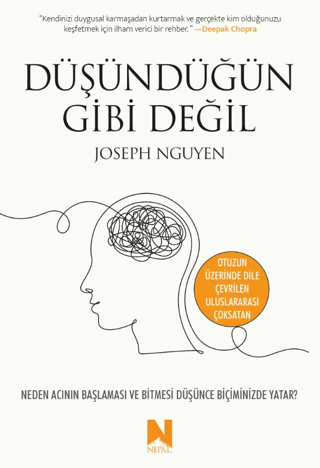 Düşündüğün Gibi Değil - Joseph Nguyen kitap kapağı
