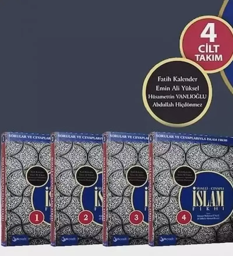 Sualli Cevaplı İslam Fıkhı (4 Cilt Takım) - Fatih Kalender, Emin Ali Yüksel, Abdullah Hiçdönmez, Hüsameddin Vanlıoğlu kitap…
