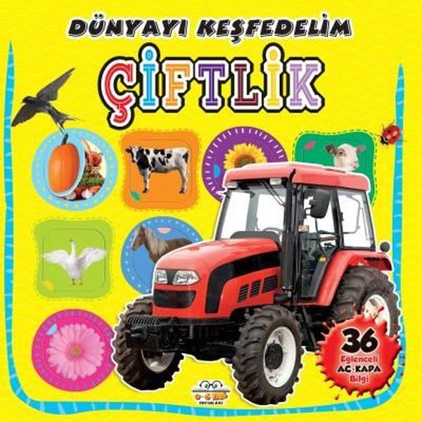 Çiftlik - Dünyayı Keşfedelim - Kolektif kitap kapağı