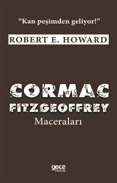 Cormac Fitzgeoffrey Maceraları - Robert E. Howard kitap kapağı