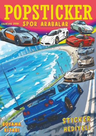 Popsticker - Spor Arabalar - Kolektif kitap kapağı