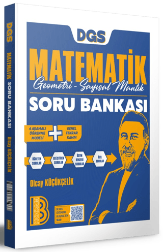 2026 DGS Matematik Geometri Sayısal Mantık Soru Bankası - Olcay Küçükçelik kitap kapağı