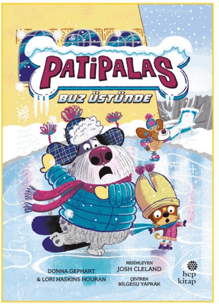 Patipalas Buz Üstünde - Donna Gephart kitap kapağı