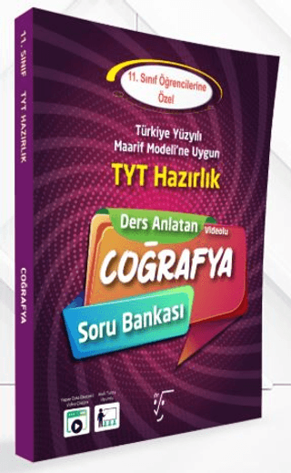 11. Sınıf TYT Hazırlık Ders Anlatan Coğrafya Soru Bankası - Ergin Taylan kitap kapağı