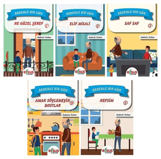 Dedemle Bir Gün Set (5 Kitap) - Sadettin Turhan kitap kapağı