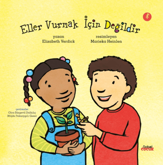 Eller Vurmak İçin Değildir - Elizabeth Verdick kitap kapağı