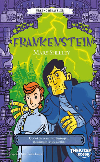 Frankenstein - Mary Shelley kitap kapağı