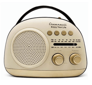 Crownwell Taşınabilir Bluetooth Retro Radyo Arizona Serisi / Grey kitap kapağı