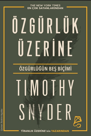 Özgürlük Üzerine - Timothy Snyder kitap kapağı