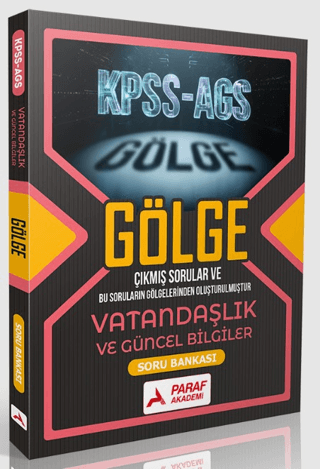 KPSS-AGS Gölge Vatandaşlık ve Güncel Bilgiler Soru Bankası - Kolektif kitap kapağı