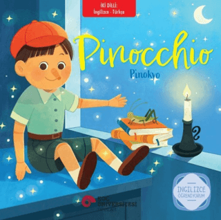 Pinocchio - Pinokyo (İngilizce - Türkçe) - Carlo Collodi kitap kapağı