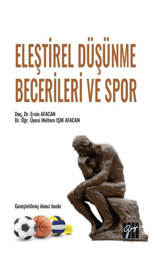 Eleştirel Düşünme Becerileri ve Spor - Ersin Afacan kitap kapağı