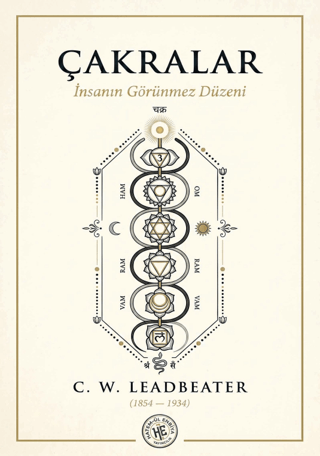 Çakralar - C. W. Leadbeater kitap kapağı