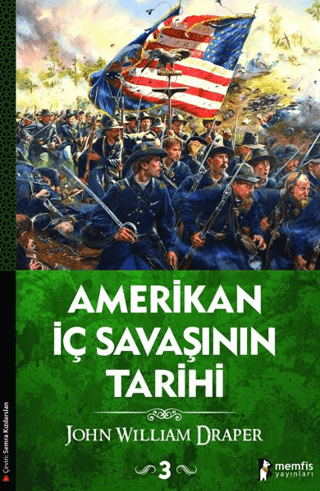 Amerikan İç Savaşının Tarihi 3. Cilt - John William Draper kitap kapağı